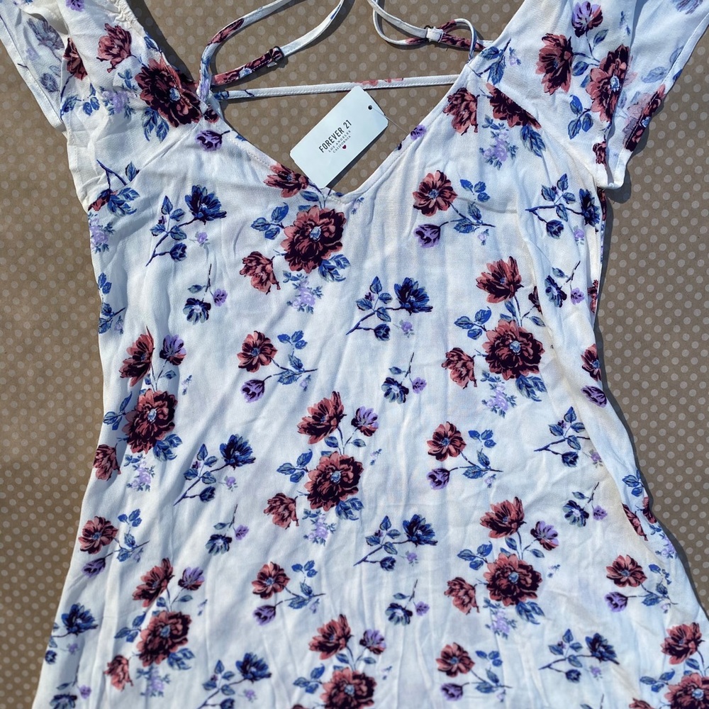 off the shoulder floral dress